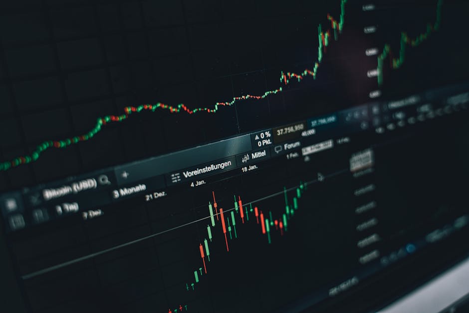Bitcoin investment illustration content
